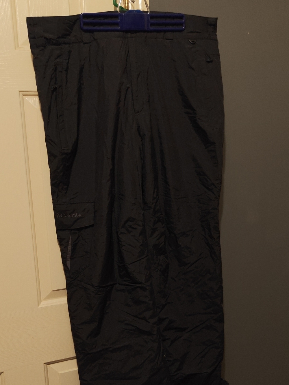 Columbia Black Men's Cargo Outdoor Snowpants